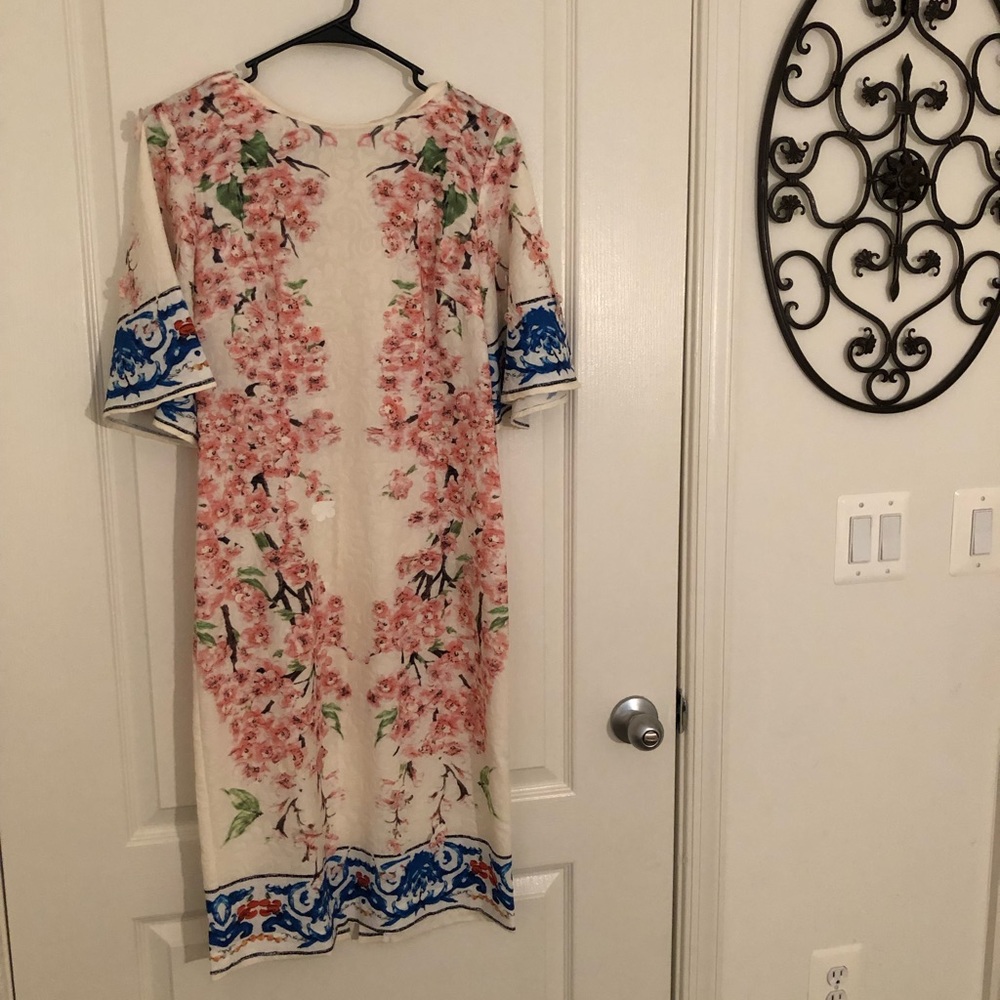 Cherry Blossom Knee Length Dress